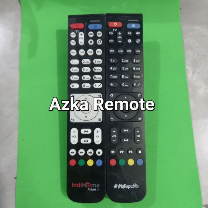 REMOTE REMOT RECEIVER MYREPUBLIC MY REPUBLIC INDIHOM FIBER ORIGINAL ASLI
