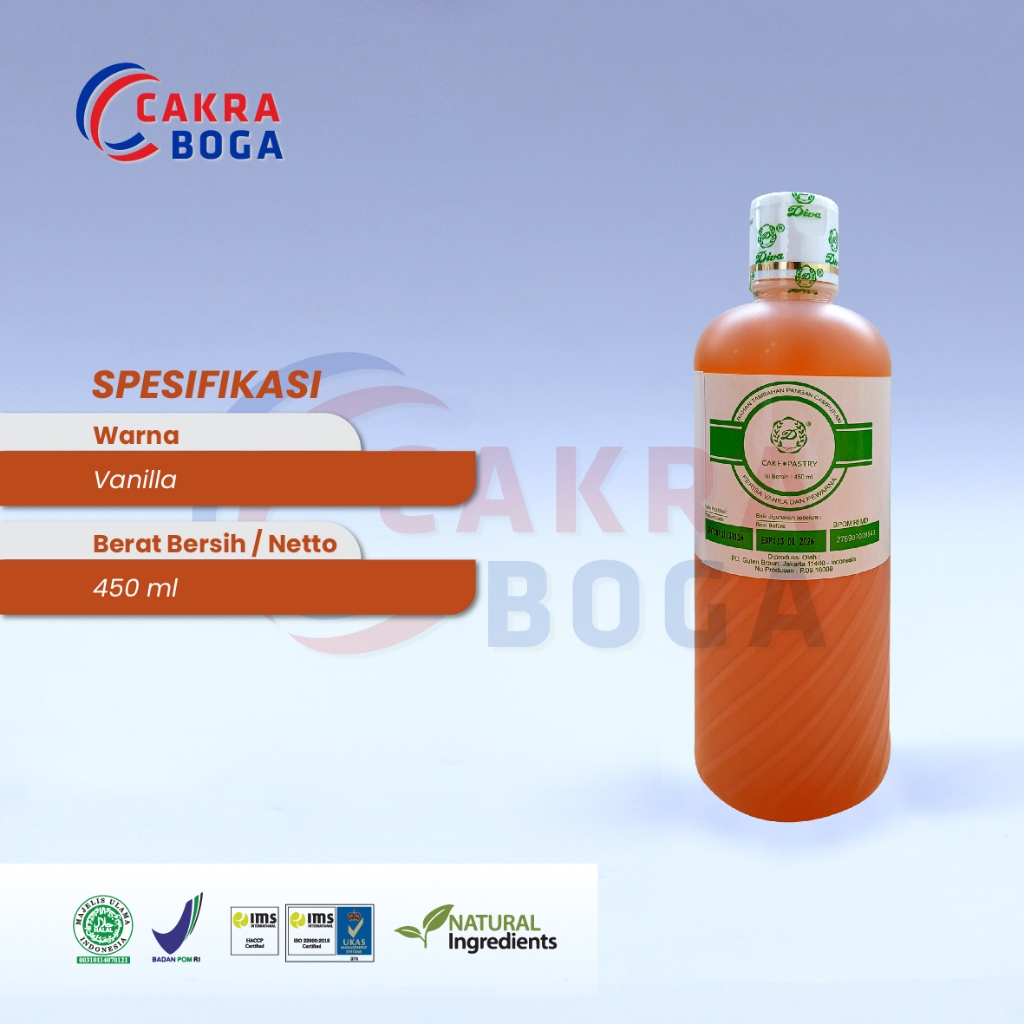 

JKL Pelembut Kue / Pelembut Roti / Cake Softener Diva 450 ml