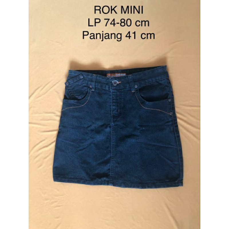 Preloved Rok Mini Dual Jeans 2025060401