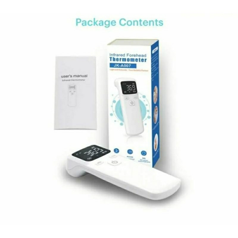 Termometer Infrared Digital Thermometer Gun JK A007 Medical - Original