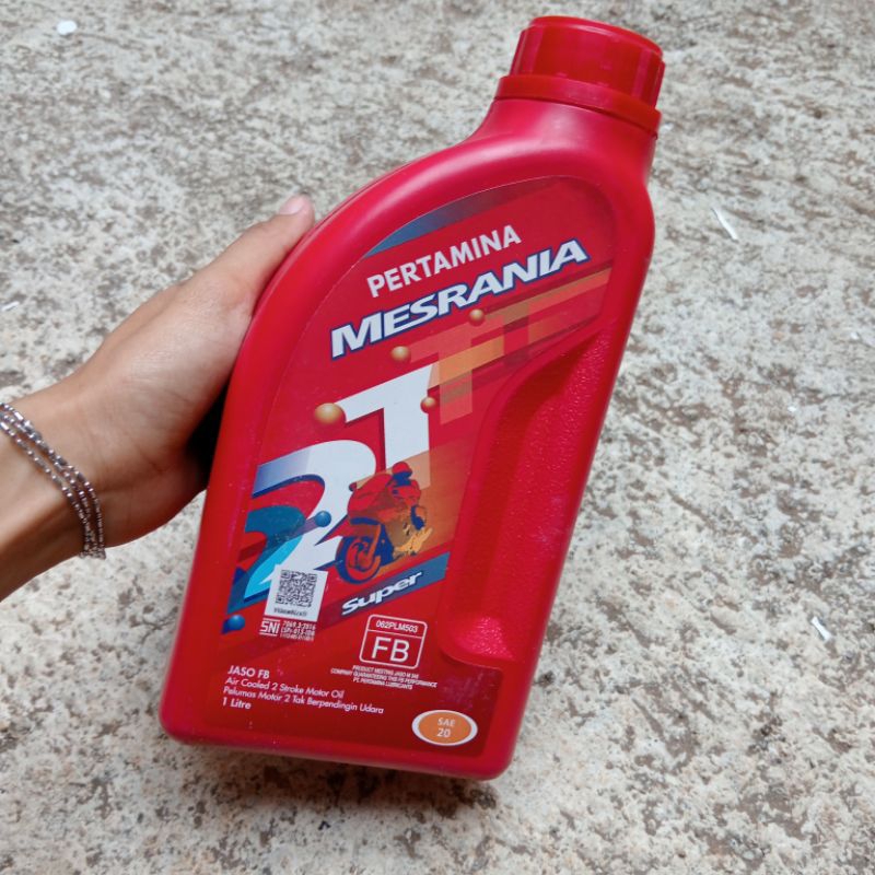 OLI MESIN 2T PERTAMINA MESRAN SAE 20 SUPER