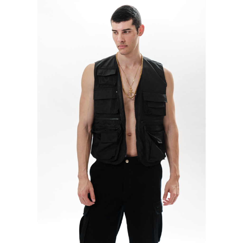 OCWA TRAVIS WATERPROOF BLACK VEST