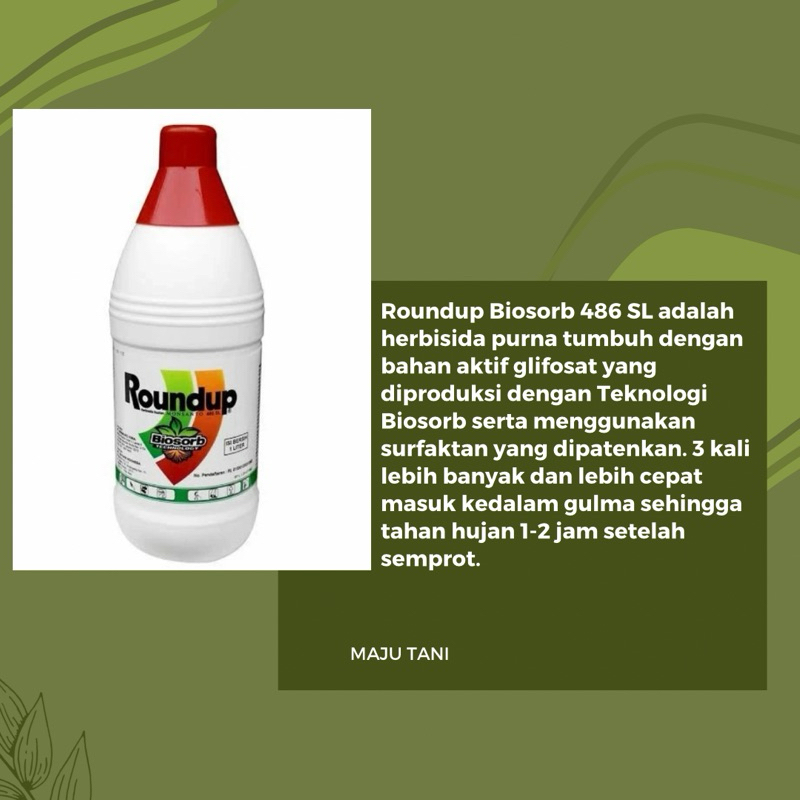 Roundup 1 Liter 100% ORIGINAL