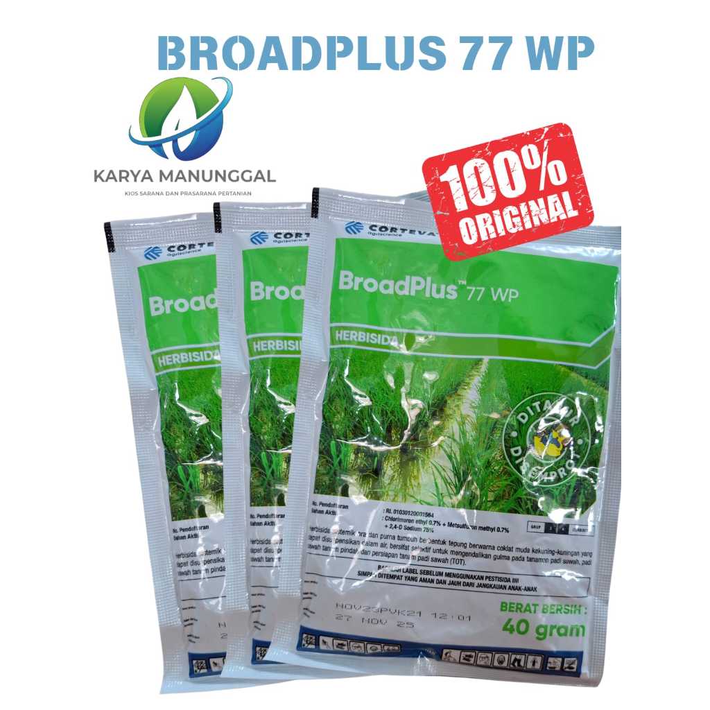 Herbisida Broadplus Ally Plus 40gr