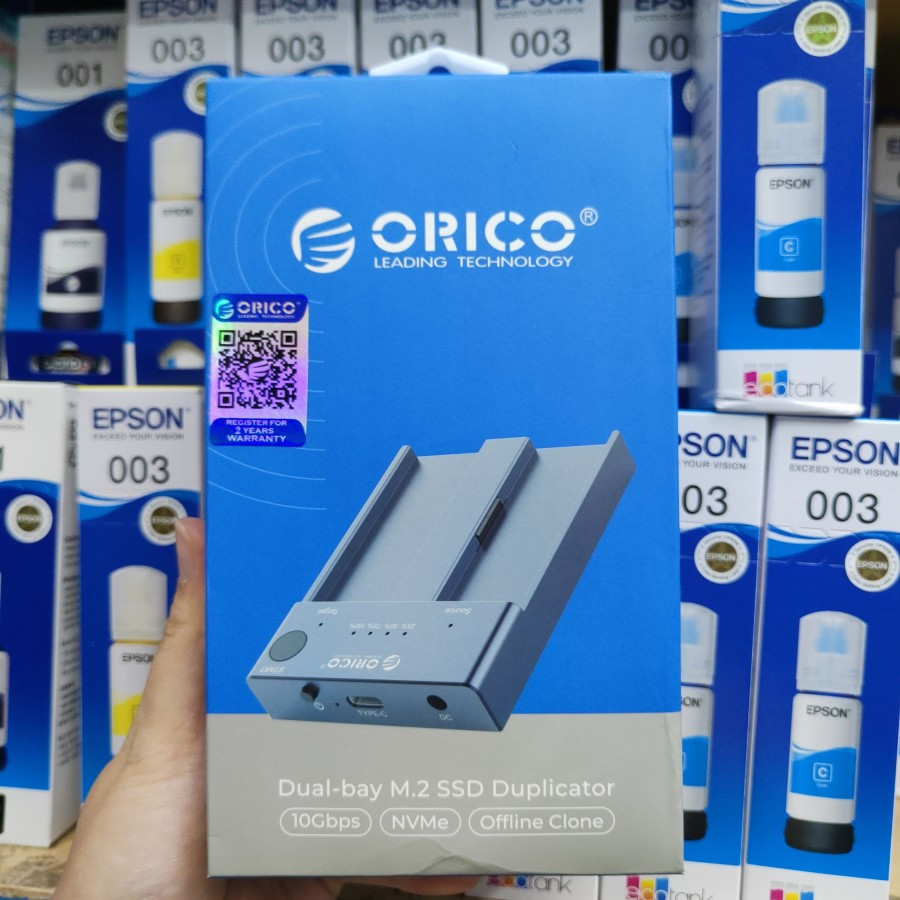 ORICO NVME M2P2-C3-C M2 SSD DUPLICATOR