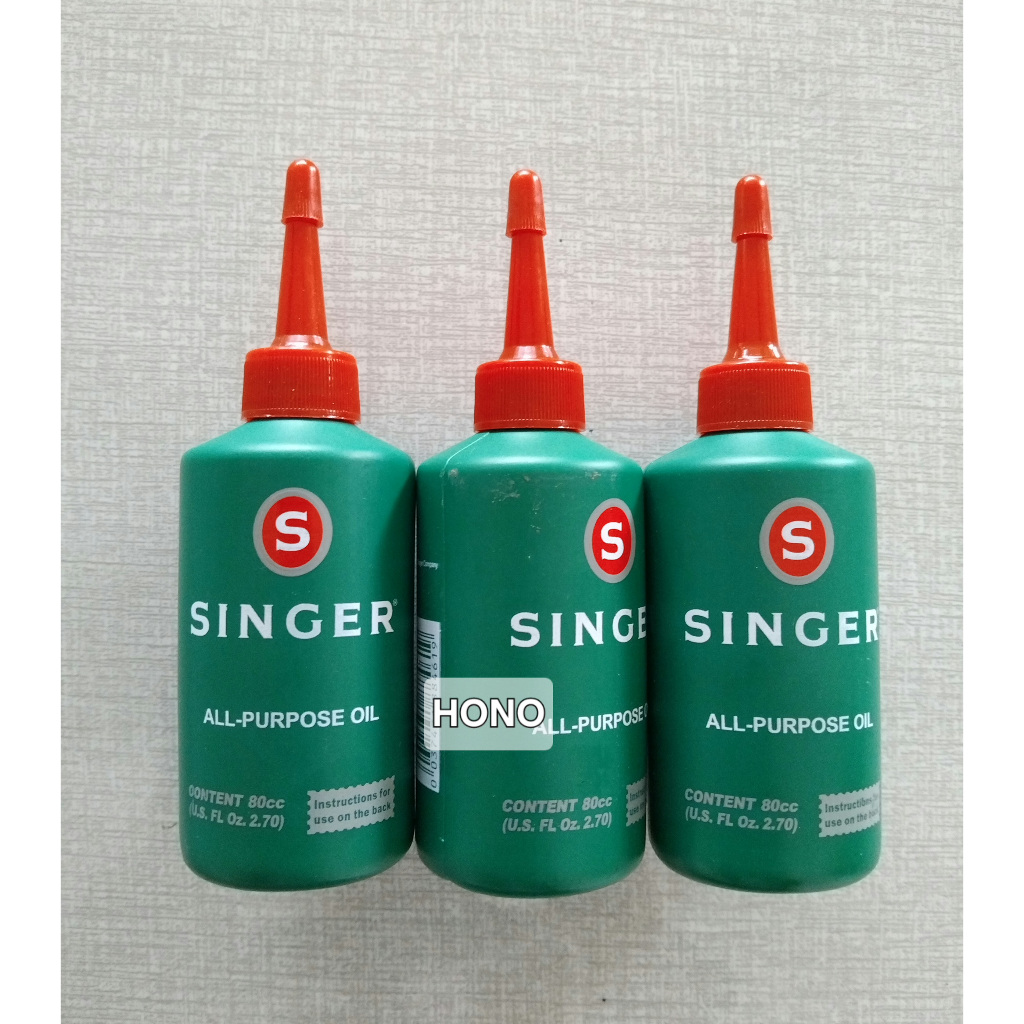 Oli Minyak Pelumas Mesin Jahit SINGER/Oli Mesin Jahit Singer/Oli Singer 80cc