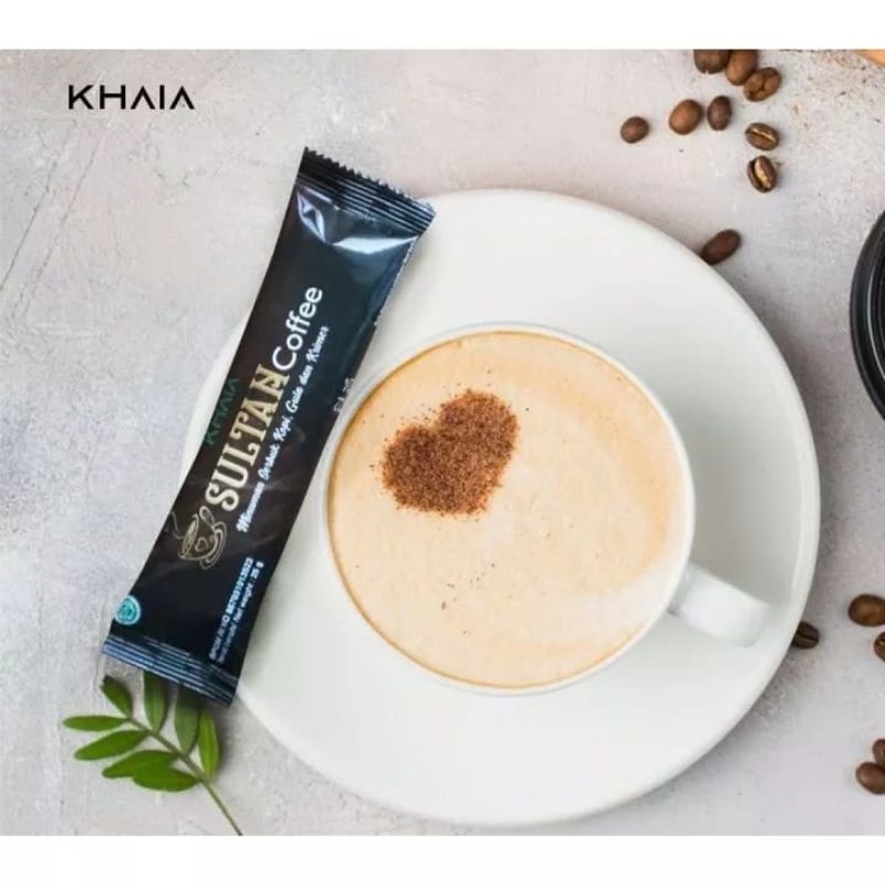 

KHAIA COFFEE SULTAN KOPI HITAM BUBUK MINUMAN HERBAL untuk menjaga kesehatan 1 sachet