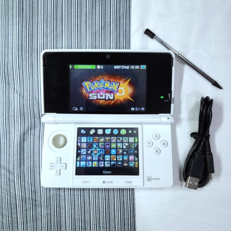 3DS SUPER MULUS 32GB FULL GAMES LIKE NEW CFW SEMUA FUNGSI NORMAL NOT 2DS DS DSI LITE FAT REGULAR XL 