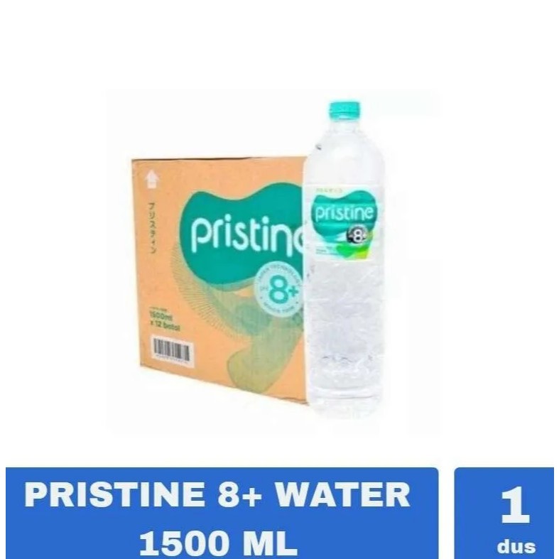 

PRISTINE 1500ML 1500 ML 1 DUS ISI 12 BOTOL / AIR MINUM PRISTINE 1500ML