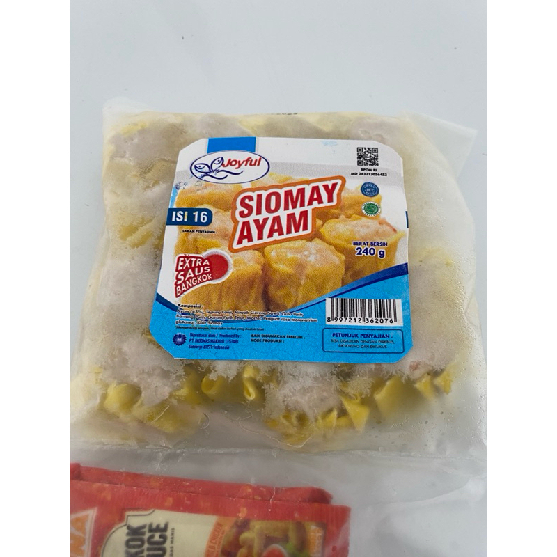 

siomay Joy full 240 gr froozen food