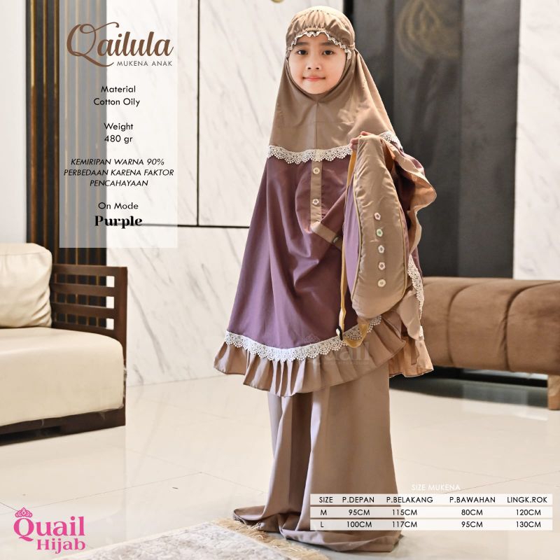 Qailula Mukena Anak QuaiL Hijab