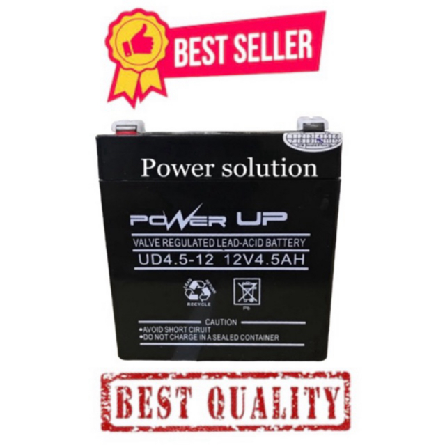 Battery Power up 12V 4.5Ah Baterai ups 12V 4 5Ah aki ups 12V 4 koma 5 Aki ups