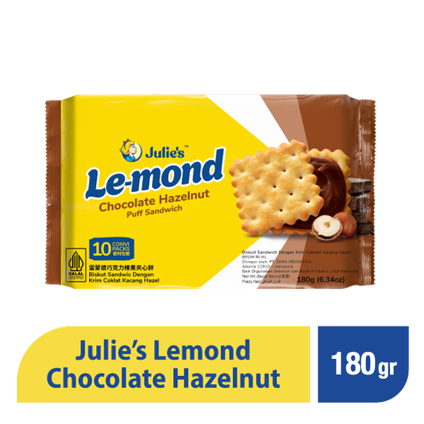 

Julies Lemond Chocolate Hazelnut 180 gr