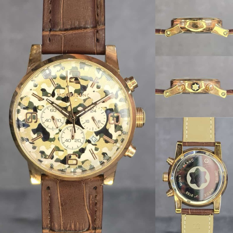 Montblanc Leather Chronograph 42MM
