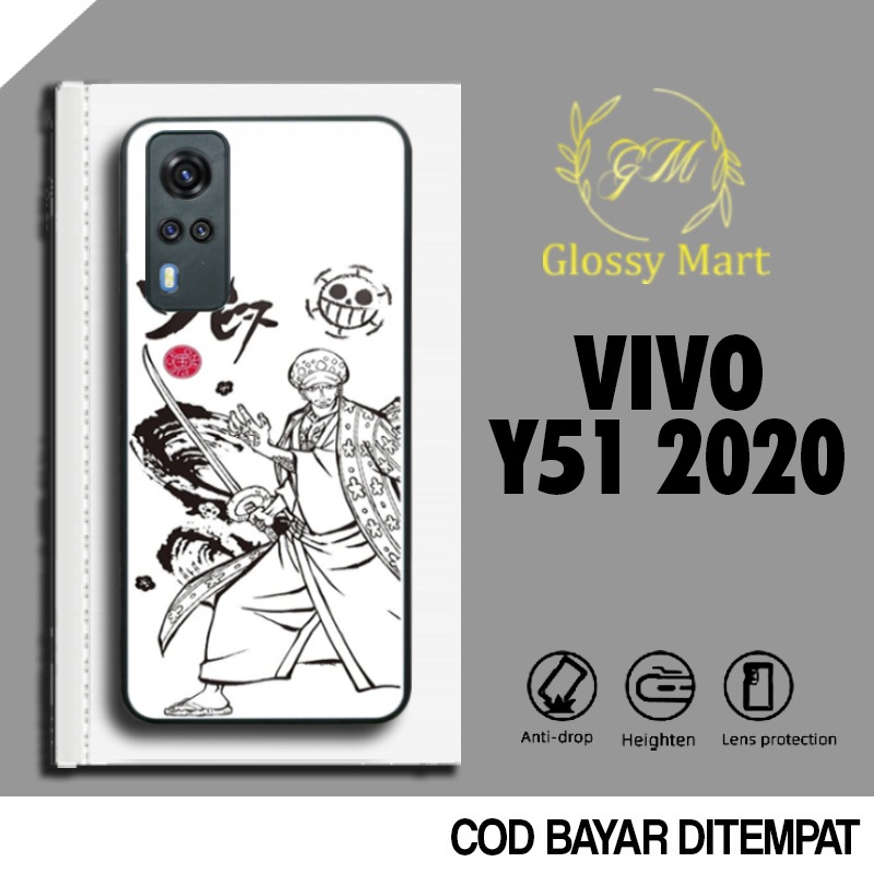Case Vivo Y51 2020 Terbaru - Casing Vivo Y51 2020 - Motif Anime op - Hardcase Premium Glossy - Softc