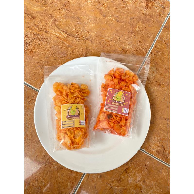 

Emping Jagung Rasa-Rasa super renyah 50gr