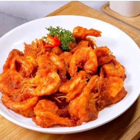 

udang balado pedas