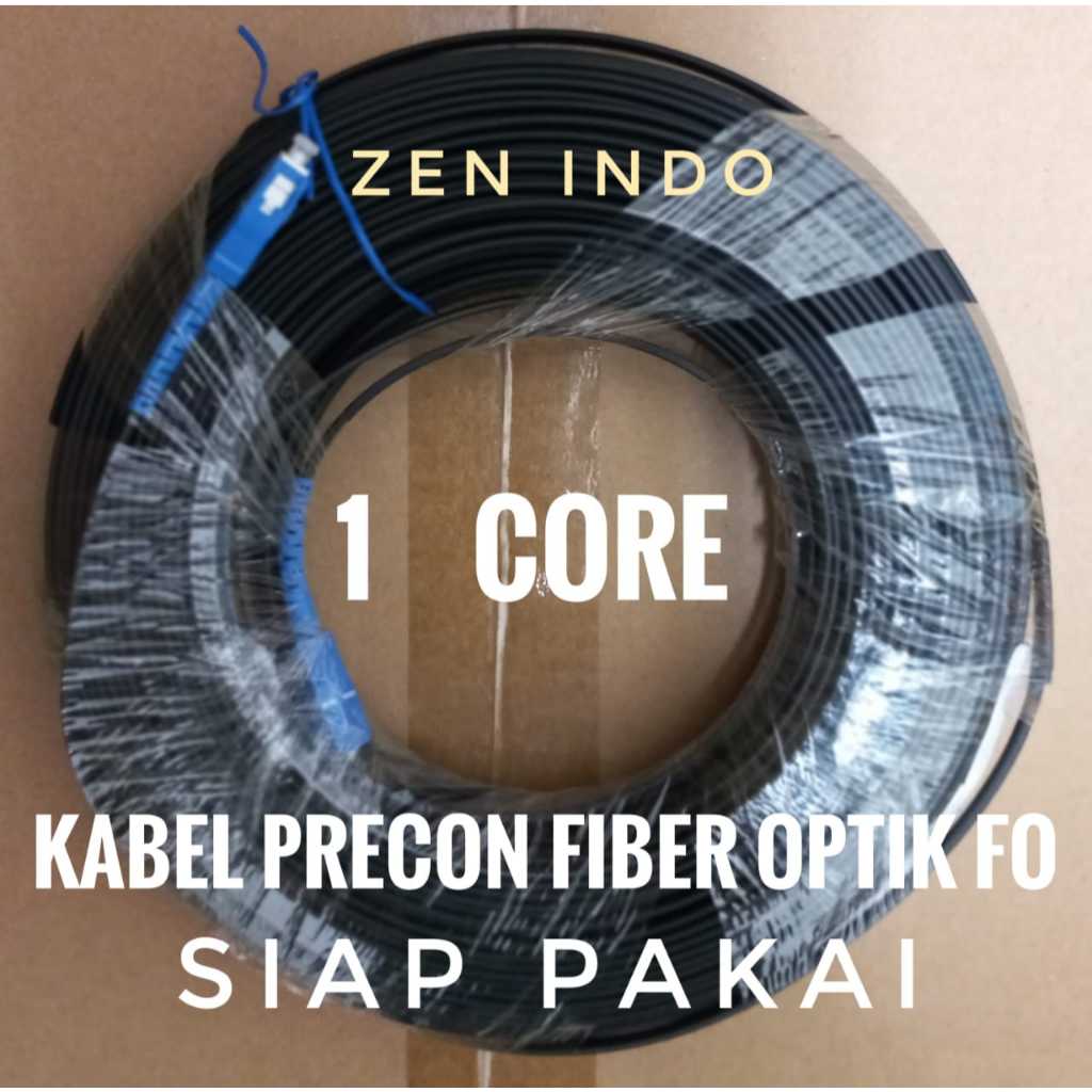 Kabel Fiber Optik Kabel FO 250 meter 250m 1 Core 3 Seling PRECON