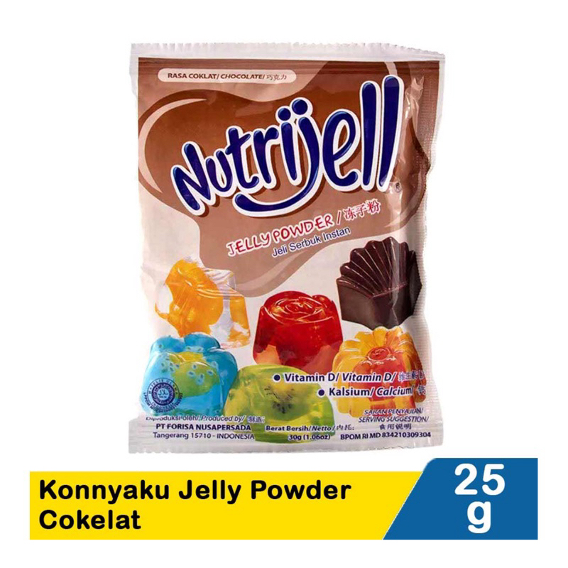 

Nutrijell Coklat 25g