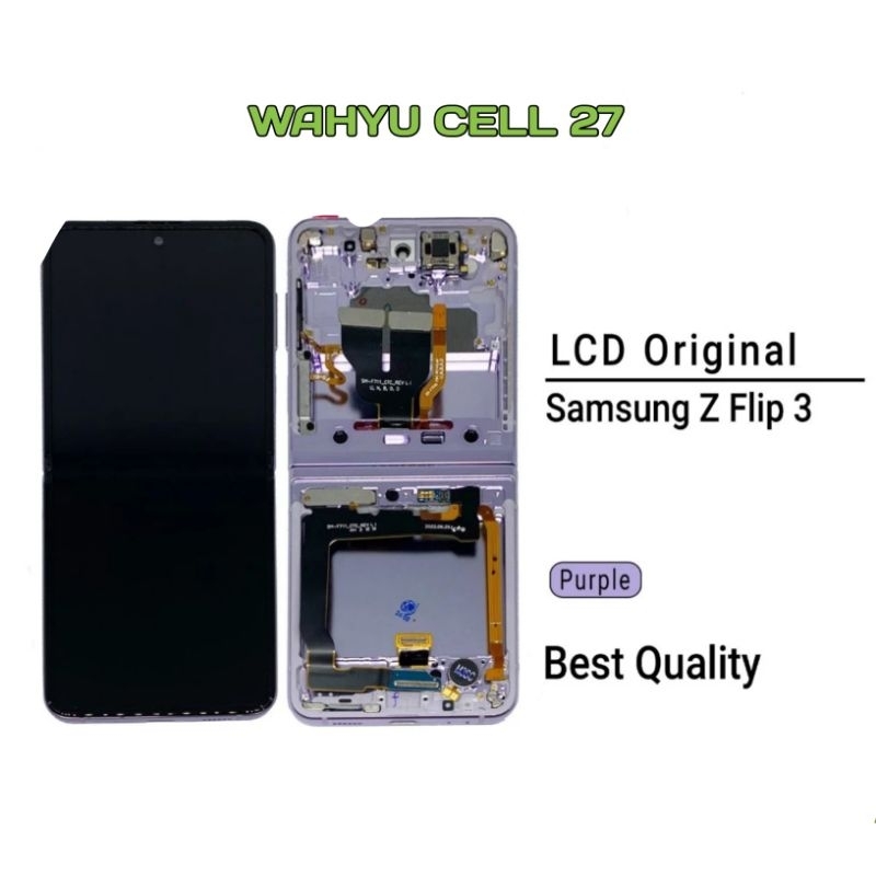 LCD SAMSUNG Z FLIP 3 ORIGINAL