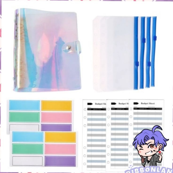 

A6 Set Lengkap Nabung Binder Hologram Laser Lengkap Murah