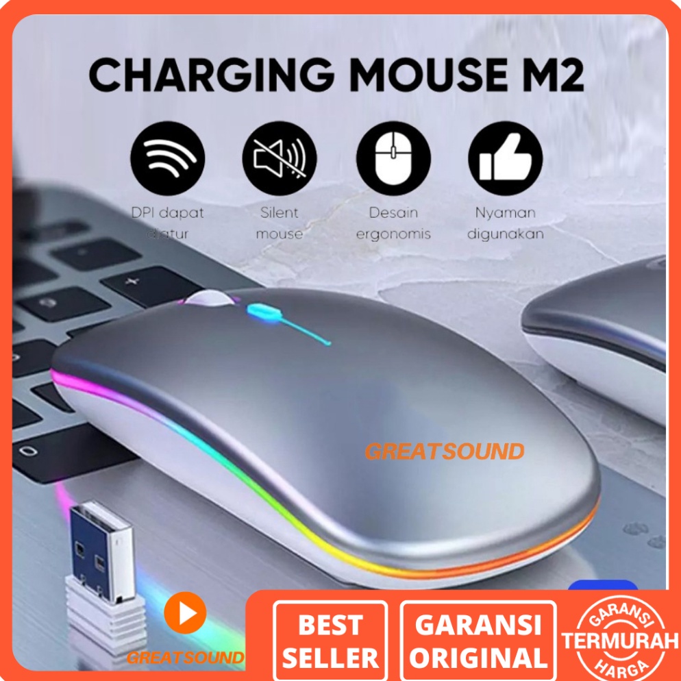 KODE N32Y Mouse Luminous RGB 24G Wireless Mouse Wireless RGB Mouse RGB Mouse Bluetooth Wireless Mous
