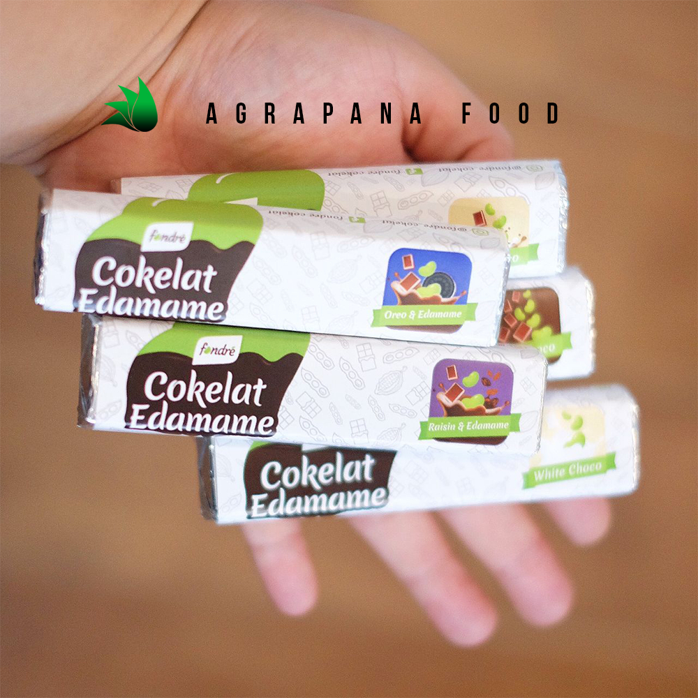 

Cokelat Edamame Malang | Fondre Bar | Cokelat Bar | Chocolate Bar | Agrapana Food