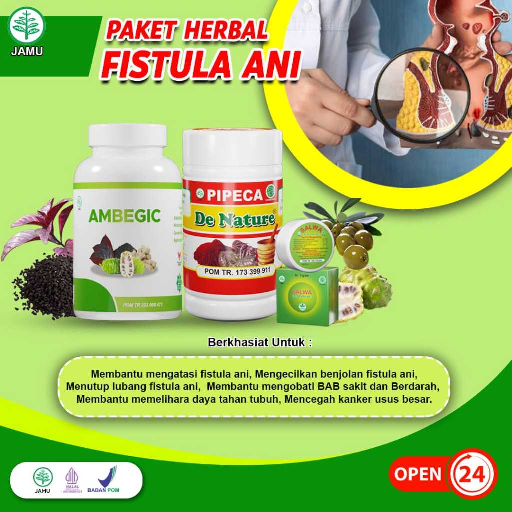 Paket Herbal Fistula Ani
