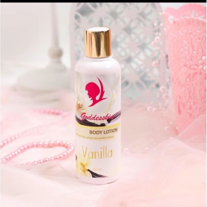 Body lotion 250 ml goddesskin by Athena wangi vanila