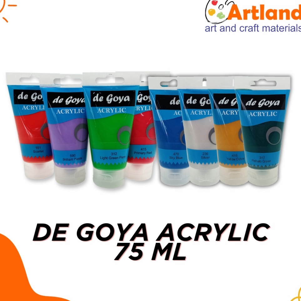 

DeGoya Acrylic Paint 75ml Cat Akrilik DeGoya 75ml