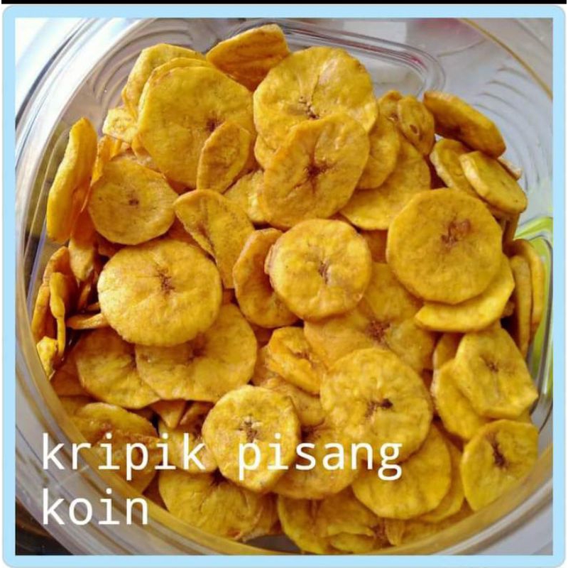 

KERIPIK PISANG KOIN 250gr/KERIPIK PISANG MANIS