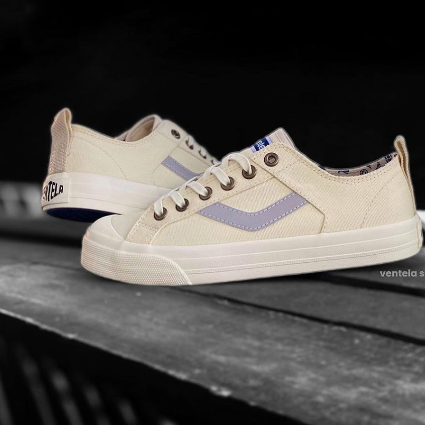 Sepatu Ventela reborn cream reflektif 36-44 vantela original