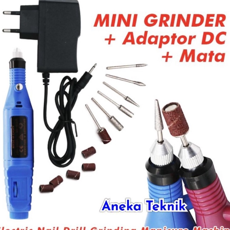 

Model Baru Mesin Mini Grinder Grafir Bor Potong Gerinda Ukir Adaptor DC Mata