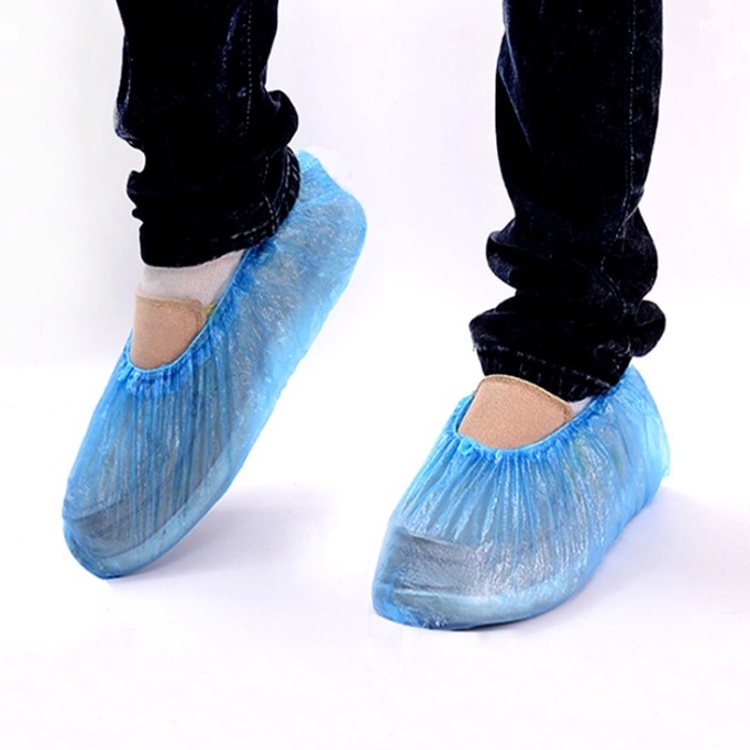 PALING AMPUH Pelindung Sepatu Pembungkus Sepatu Sarung Sepatu Plastik Anti Air Hujan Debu Anti Selip