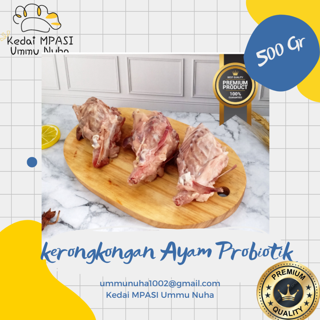 

Tulang Ayam Organik Lacto Farm (500gr) Halal, Tulang Kerongkongan & Paha, Untuk Bone Broth, Tulang untuk Kaldu