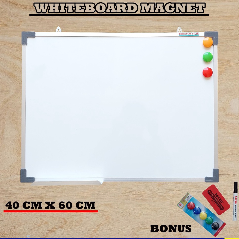 

Papan Tulis Whiteboard Magnet 4 x 6 Whiteboard