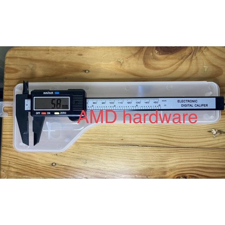 

Seller Penggaris Sigmat Digital Vernier Caliper Scale 15cm LCD Jangka Sorong Sigma Segmat
