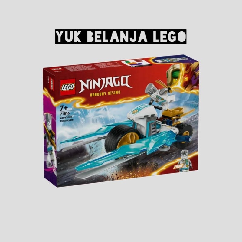 LEGO Ninjago 71816 Zane's Ice Motorcycle  (84 Pieces)