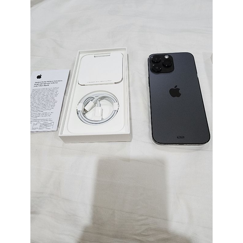 Apple iPhone 14 Pro Max 256gb 256 gb Black iBox Garansi Resmi Bekas Milik Pribadi Like New Seperti B