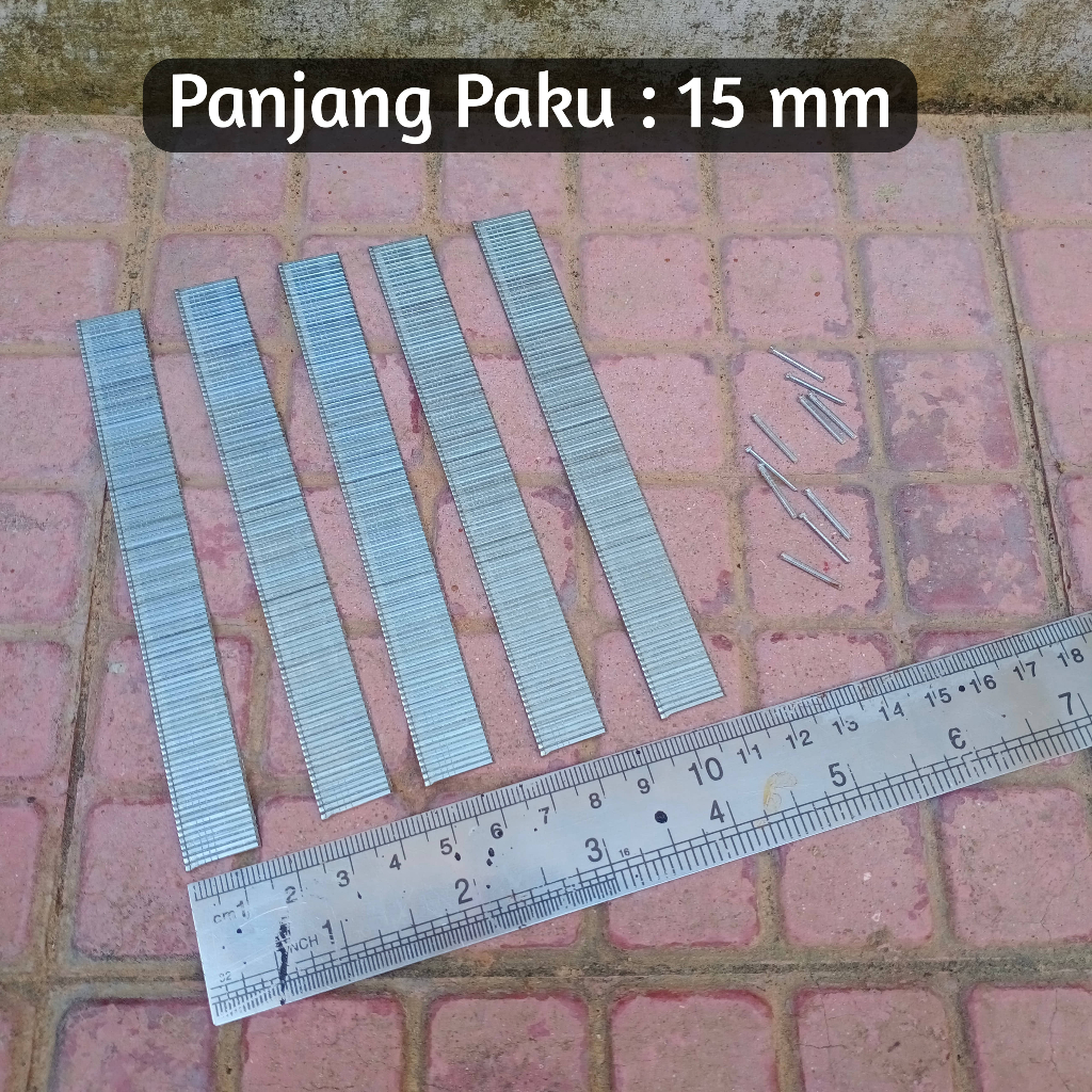 Paku Sangkar Burung 1,5 cm untuk Kayu dan Bambu | Paku Khusus Sangkar Burung Anti Retak