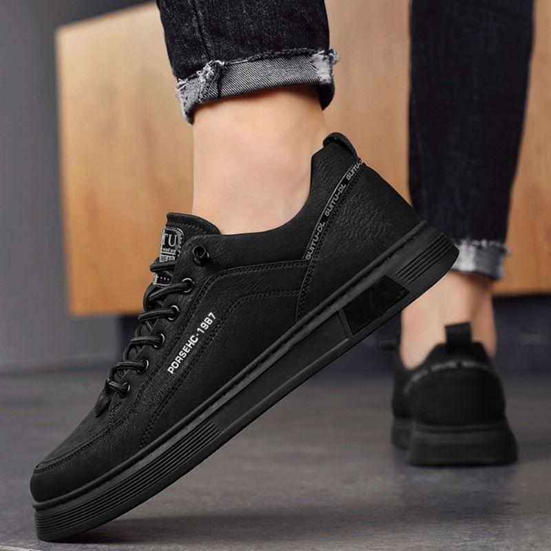 Cuci Gudang Sepatu Sneakers Import Terbaru Casual Sepatu Pria Formal Sepatu Kulit Putih