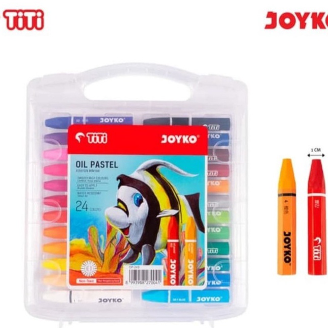 

Crayon Joyko KrayonKrayon Mewarnaoil Pastel Set 24