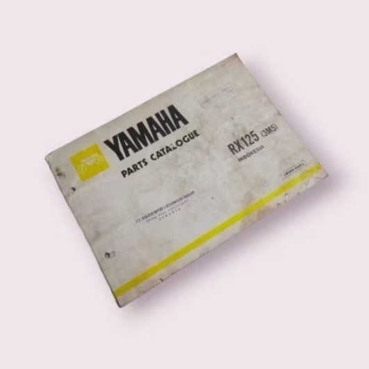 Buku Parts Catalogue Yamaha RXK RXK125 RX125 Original
