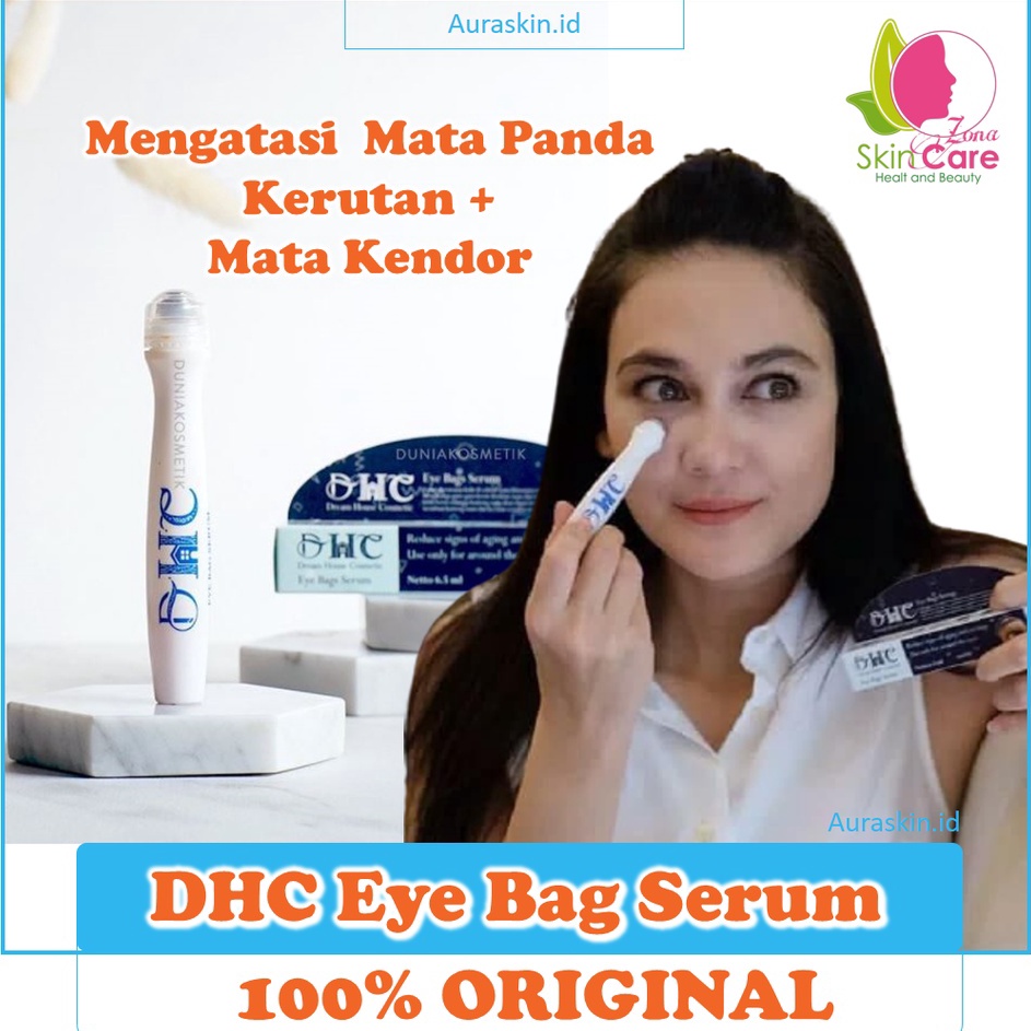 Bayar Di Tempat ORIGINAL DHC Eyebag Serum Penghilang Penyamar Mata Panda Menghilangkan Keriput dan K