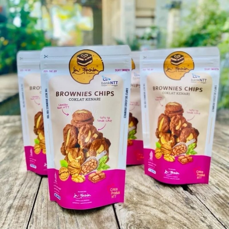 

Brownies Chips lafania - coklat kenari