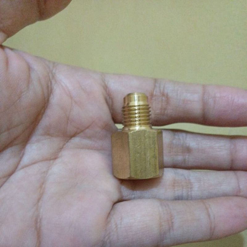Nepel sambungan tabung freon AC klea R134A