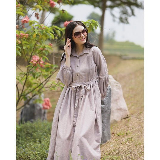 MATAHARI - NOVEL MICE GAMIS DRESS WITH TAG