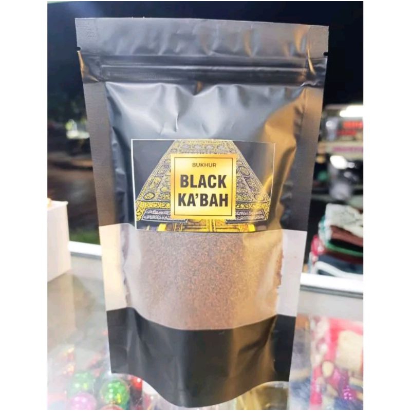 Bukhur Wangi Arabic BLACK KA'BAH Bukhur Serbuk Dupa Serbuk Dupa Wangi Arabic Dupa Basah Bukhur Black