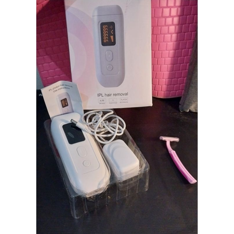 Preloved IPL laser Hair Removal Perontok Bulu Permanent Alat Penghilang bulu TANPA SAKIT 990000 FLAS