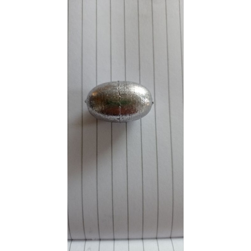 Bandul pemberat pancing,timah mlinjo,timah bulat,lonjong 60g